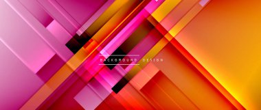 Sıvı renk eğiminde dinamik çizgiler. Metnin, logonuz veya grafikleriniz için modaylı geometrik soyut arkaplan