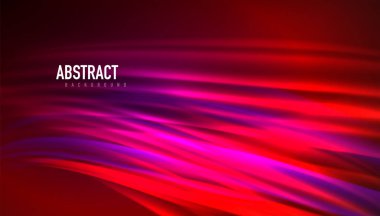 Akışkan dalga çizgileri arka plan. İş veya teknoloji sunumu, İnternet posteri veya web broşürü kapağı, duvar kağıdı için modaya uygun soyut düzen şablonu