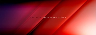 Hareket konsepti, sıvı renk eğimlerinde parlak parlak çizgiler soyut arkaplanlar. Metin için dinamik gölgeler ve ışık şablonları