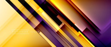 Sıvı renk eğiminde dinamik çizgiler. Metnin, logonuz veya grafikleriniz için modaylı geometrik soyut arkaplan