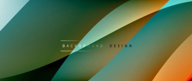 Gölge çizgileri ve parlayan ışık efekti ile akışkan gradyan dalgalar, kapak için modern akış hareketi soyut arkaplan, pankartlar, poster, afiş veya el ilanı