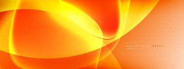 Vektör soyut arkaplan - sıvı kabarcıklar, gölgeler ve ışık efektleri ile sıvı gradyan şekiller. Metin için parlak tasarım şablonu