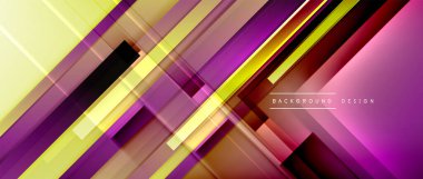 Sıvı renk eğiminde dinamik çizgiler. Metnin, logonuz veya grafikleriniz için modaylı geometrik soyut arkaplan