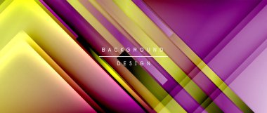 Sıvı renk eğiminde dinamik çizgiler. Metnin, logonuz veya grafikleriniz için modaylı geometrik soyut arkaplan