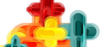 Modern vektör cam çapraz biçimli soyut teknoloji kapak, levha, poster, afiş veya el ilanı için arka plan