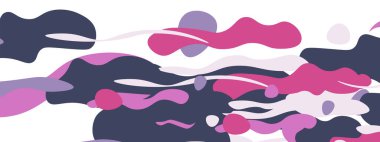 Moda sıvı biçimi, soyut tasarım şekilleri, pankartlar, broşürler, posterler, web iniş sayfaları, kapaklar veya pankartlar için dinamik vektör arkaplanı