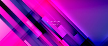 Sıvı renk eğiminde dinamik çizgiler. Metnin, logonuz veya grafikleriniz için modaylı geometrik soyut arkaplan