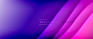 Gölge çizgileri ve parlayan ışık efekti ile akışkan gradyan dalgalar, kapak için modern akış hareketi soyut arkaplan, pankartlar, poster, afiş veya el ilanı