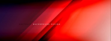 Hareket konsepti, sıvı renk eğimlerinde parlak parlak çizgiler soyut arkaplanlar. Metin için dinamik gölgeler ve ışık şablonları