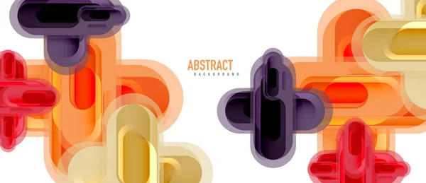 Moderne vector glas cross shape abstracte technologie achtergrond voor cover, plakkaat, poster, banner of flyer — Stockvector