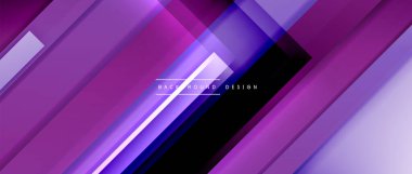 Sıvı renk eğiminde dinamik çizgiler. Metnin, logonuz veya grafikleriniz için modaylı geometrik soyut arkaplan