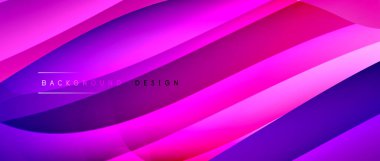 Gölge çizgileri ve parlayan ışık efekti ile akışkan gradyan dalgalar, kapak için modern akış hareketi soyut arkaplan, pankartlar, poster, afiş veya el ilanı