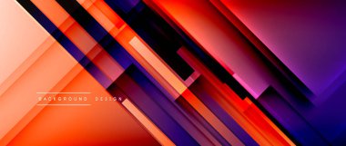 Sıvı renk eğiminde dinamik çizgiler. Metnin, logonuz veya grafikleriniz için modaylı geometrik soyut arkaplan