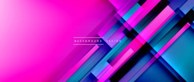 Sıvı renk eğiminde dinamik çizgiler. Metnin, logonuz veya grafikleriniz için modaylı geometrik soyut arkaplan