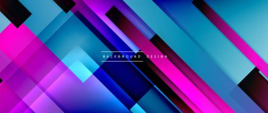 Sıvı renk eğiminde dinamik çizgiler. Metnin, logonuz veya grafikleriniz için modaylı geometrik soyut arkaplan