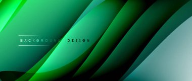 Gölge çizgileri ve parlayan ışık efekti ile akışkan gradyan dalgalar, kapak için modern akış hareketi soyut arkaplan, pankartlar, poster, afiş veya el ilanı