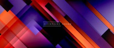 Sıvı renk eğiminde dinamik çizgiler. Metnin, logonuz veya grafikleriniz için modaylı geometrik soyut arkaplan