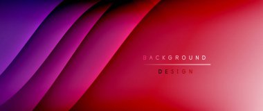 Gölge çizgileri ve parlayan ışık efekti ile akışkan gradyan dalgalar, kapak için modern akış hareketi soyut arkaplan, pankartlar, poster, afiş veya el ilanı