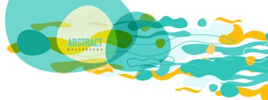 Moda sıvı biçimi, soyut tasarım şekilleri, pankartlar, broşürler, posterler, web iniş sayfaları, kapaklar veya pankartlar için dinamik vektör arkaplanı