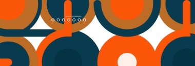 Kapaklar, afişler, el ilanları ve posterler ve diğer şablonlar için çemberler ve çizgiler soyut arkaplan