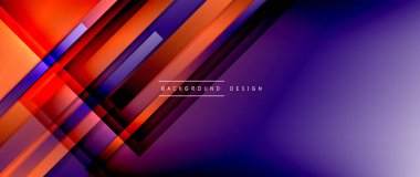 Sıvı renk eğiminde dinamik çizgiler. Metnin, logonuz veya grafikleriniz için modaylı geometrik soyut arkaplan