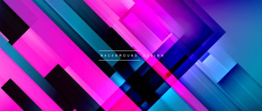 Sıvı renk eğiminde dinamik çizgiler. Metnin, logonuz veya grafikleriniz için modaylı geometrik soyut arkaplan