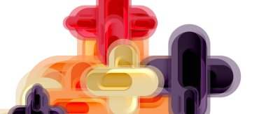 Modern vektör cam çapraz biçimli soyut teknoloji kapak, levha, poster, afiş veya el ilanı için arka plan