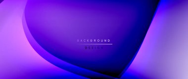 Gölge çizgileri ve parlayan ışık efekti ile akışkan gradyan dalgalar, kapak için modern akış hareketi soyut arkaplan, pankartlar, poster, afiş veya el ilanı