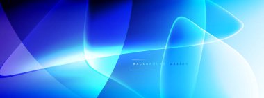 Vektör soyut arkaplan - sıvı kabarcıklar, gölgeler ve ışık efektleri ile sıvı gradyan şekiller. Metin için parlak tasarım şablonu