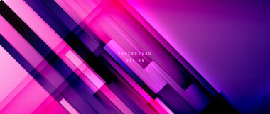 Sıvı renk eğiminde dinamik çizgiler. Metnin, logonuz veya grafikleriniz için modaylı geometrik soyut arkaplan