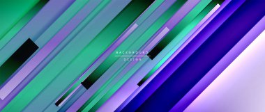 Sıvı renk eğiminde dinamik çizgiler. Metnin, logonuz veya grafikleriniz için modaylı geometrik soyut arkaplan