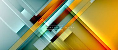 Sıvı renk eğiminde dinamik çizgiler. Metnin, logonuz veya grafikleriniz için modaylı geometrik soyut arkaplan