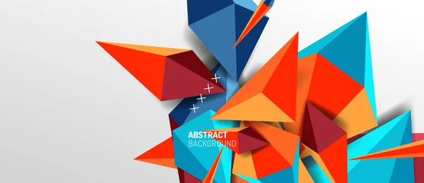 Trendy eenvoudige driehoek abstracte achtergrond, dynamisch bewegingsconcept. Vector Illustratie voor Behang, Banner, Achtergrond, Kaart, Boek Illustratie, Landingspagina — Stockvector