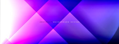 Vektör soyut arkaplan - gölgeler ve ışık efektleri ile sıvı gradyanı üzerinde daire ve çapraz çapraz. Metin için tekno ya da ticari parlak tasarım şablonları