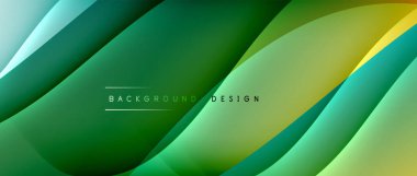 Gölge çizgileri ve parlayan ışık efekti ile akışkan gradyan dalgalar, kapak için modern akış hareketi soyut arkaplan, pankartlar, poster, afiş veya el ilanı