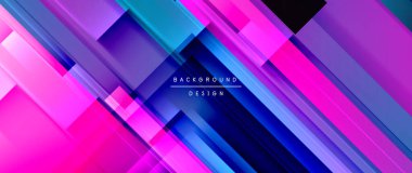 Sıvı renk eğiminde dinamik çizgiler. Metnin, logonuz veya grafikleriniz için modaylı geometrik soyut arkaplan