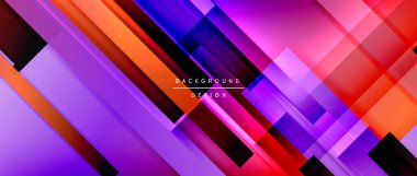 Sıvı renk eğiminde dinamik çizgiler. Metnin, logonuz veya grafikleriniz için modaylı geometrik soyut arkaplan