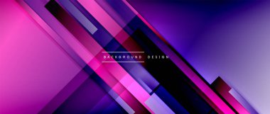 Sıvı renk eğiminde dinamik çizgiler. Metnin, logonuz veya grafikleriniz için modaylı geometrik soyut arkaplan