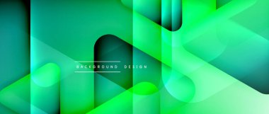 Üçgen geometrik soyut arkaplanı şekillendirir. Üç boyutlu gölge efektleri ve sıvı eğimleri. Metin mesajınız için modern üstüste bindirme formları duvar kağıdı