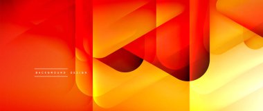 Üçgen geometrik soyut arkaplanı şekillendirir. Üç boyutlu gölge efektleri ve sıvı eğimleri. Metin mesajınız için modern üstüste bindirme formları duvar kağıdı