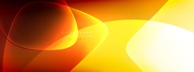 Vektör soyut arkaplan - sıvı kabarcıklar, gölgeler ve ışık efektleri ile sıvı gradyan şekiller. Metin için parlak tasarım şablonu