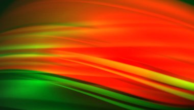 Akışkan dalga çizgileri arka plan. İş veya teknoloji sunumu, İnternet posteri veya web broşürü kapağı, duvar kağıdı için modaya uygun soyut düzen şablonu