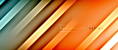 Parlak neon çizgileri soyut arkaplan