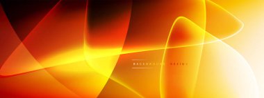 Vektör soyut arkaplan - sıvı kabarcıklar, gölgeler ve ışık efektleri ile sıvı gradyan şekiller. Metin için parlak tasarım şablonu