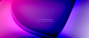 Gölge çizgileri ve parlayan ışık efekti ile akışkan gradyan dalgalar, kapak için modern akış hareketi soyut arkaplan, pankartlar, poster, afiş veya el ilanı