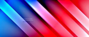 Parlak neon çizgileri soyut arkaplan