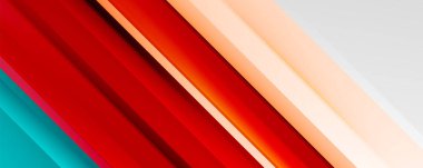 Gölge çizgileri, modern formlar, dikdörtgenler, kareler ve akışkan eğimlere sahip geometrik soyut arkaplanlar. Parlak renkli çizgiler serin arkaplanlar