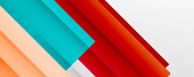 Gölge çizgileri, modern formlar, dikdörtgenler, kareler ve akışkan eğimlere sahip geometrik soyut arkaplanlar. Parlak renkli çizgiler serin arkaplanlar