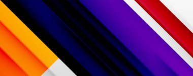 Gölge çizgileri, modern formlar, dikdörtgenler, kareler ve akışkan eğimlere sahip geometrik soyut arkaplanlar. Parlak renkli çizgiler serin arkaplanlar