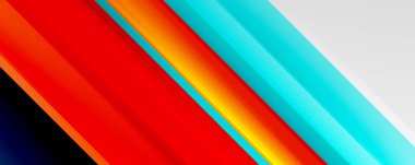 Gölge çizgileri, modern formlar, dikdörtgenler, kareler ve akışkan eğimlere sahip geometrik soyut arkaplanlar. Parlak renkli çizgiler serin arkaplanlar